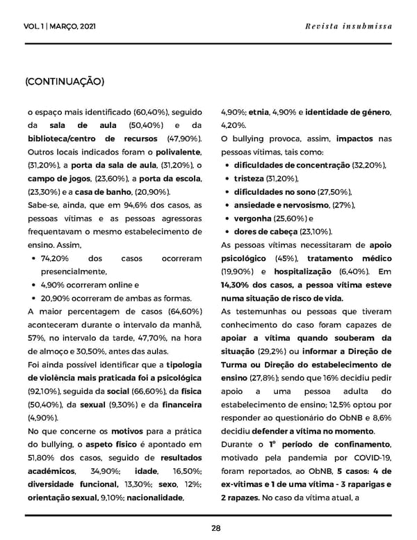 Revista insubmissa - Volume I - Mulheres versão dia 29 para FlippingBook - Page 28