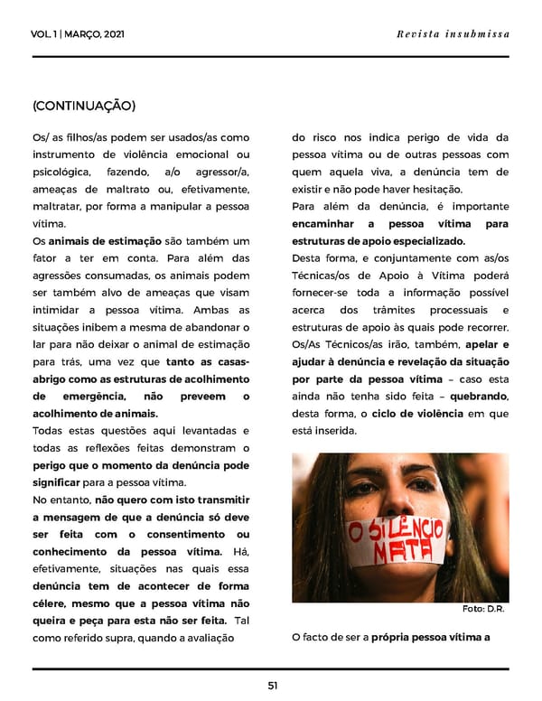 Revista insubmissa - Volume I - Mulheres versão dia 29 para FlippingBook - Page 51