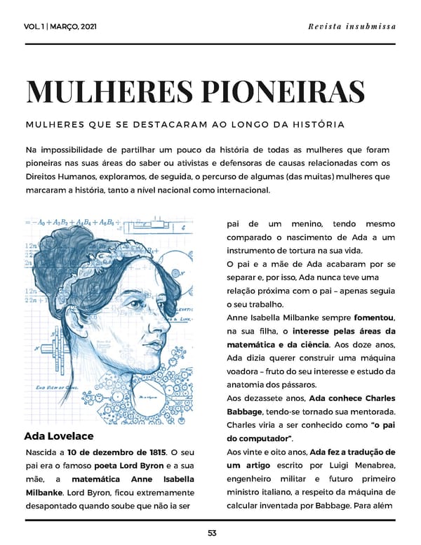 Revista insubmissa - Volume I - Mulheres versão dia 29 para FlippingBook - Page 53