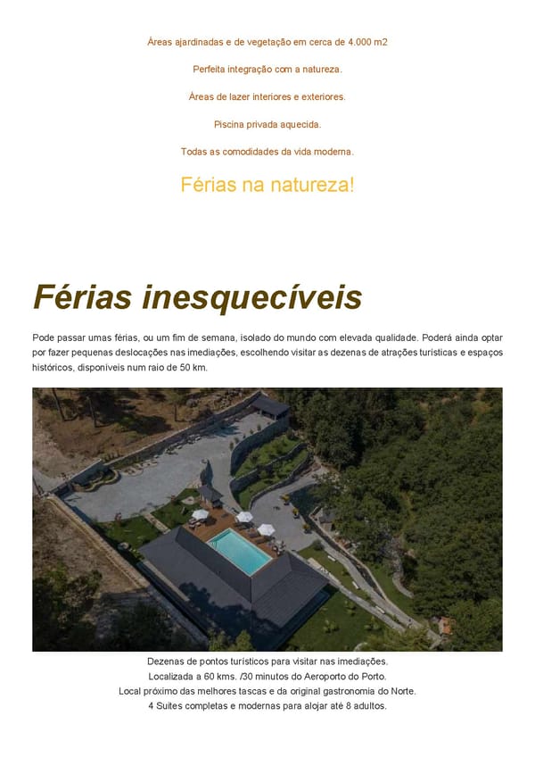 A Quintinha da Leonor Turismo Rural Douro Norte Casa de férias com Piscina Bungalow piscina aquecida parque infantil escapadinha fim de semana top gerês natureza Turismo rural Norte Vivendas Villas Moradias - Page 2