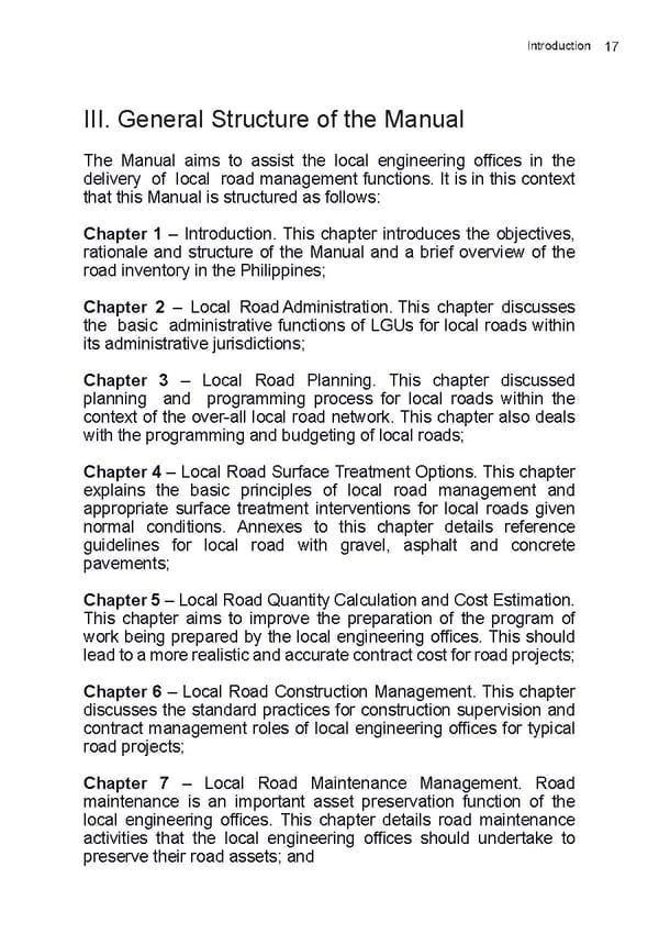 Local Road Management Manual - Page 18