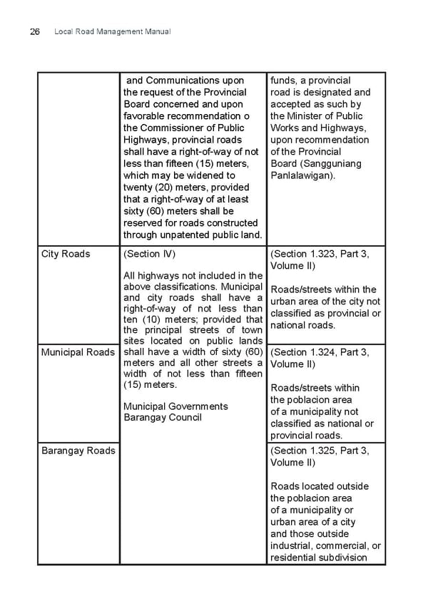 Local Road Management Manual - Page 27