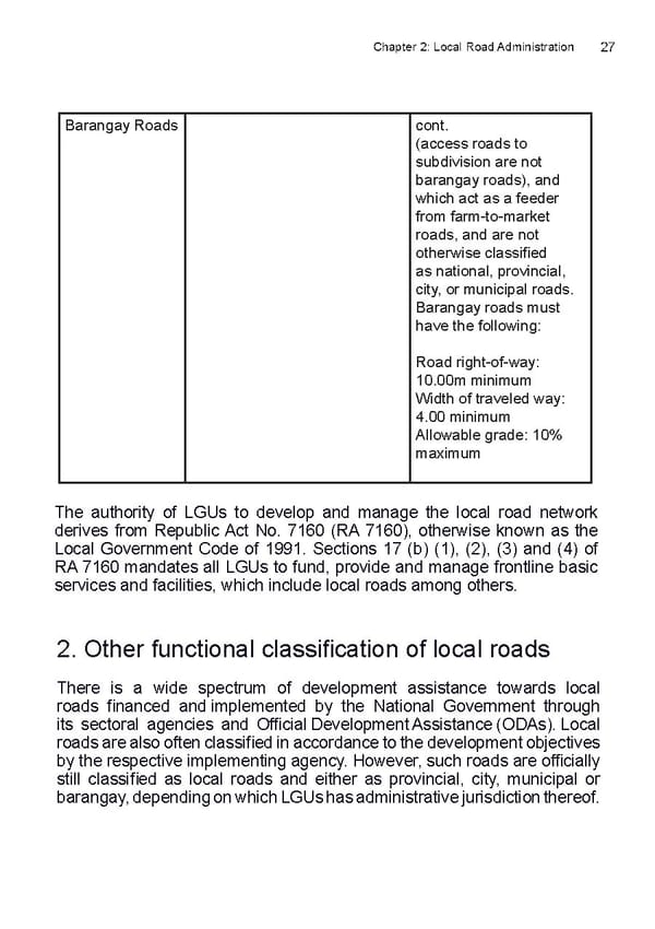 Local Road Management Manual - Page 28