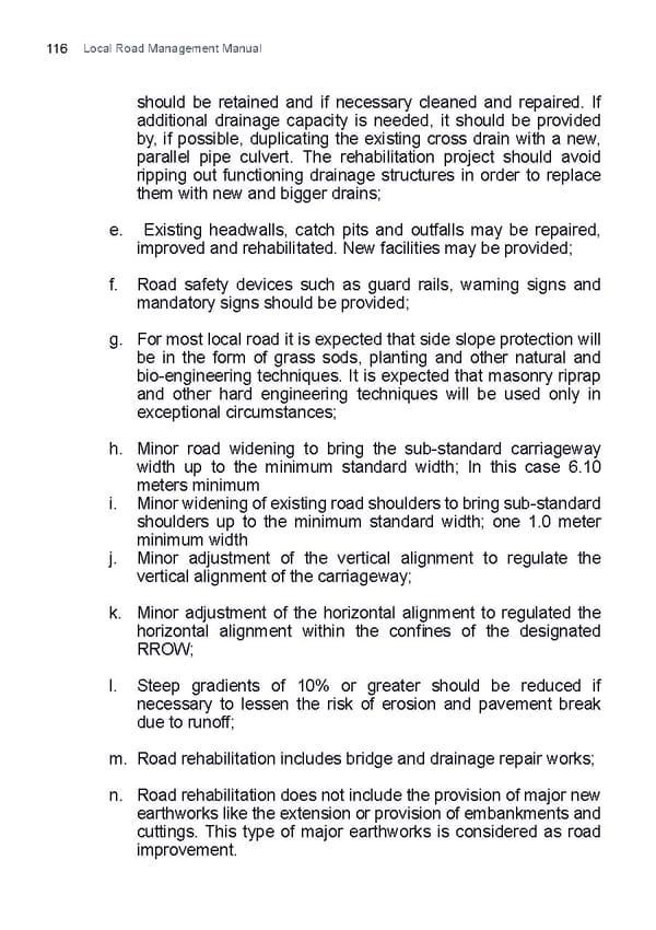 Local Road Management Manual - Page 117