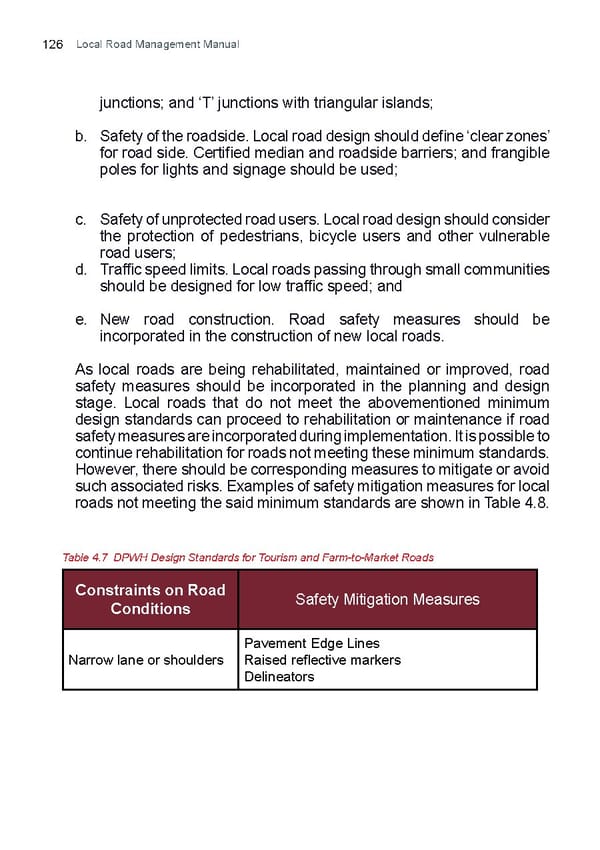 Local Road Management Manual - Page 127