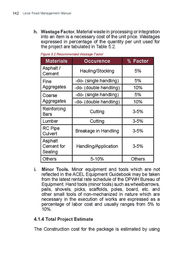 Local Road Management Manual - Page 143