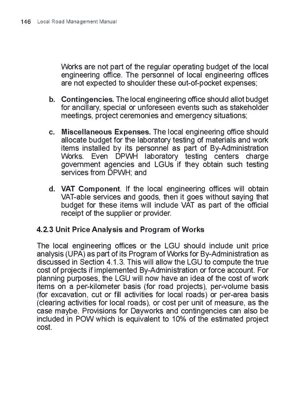 Local Road Management Manual - Page 147