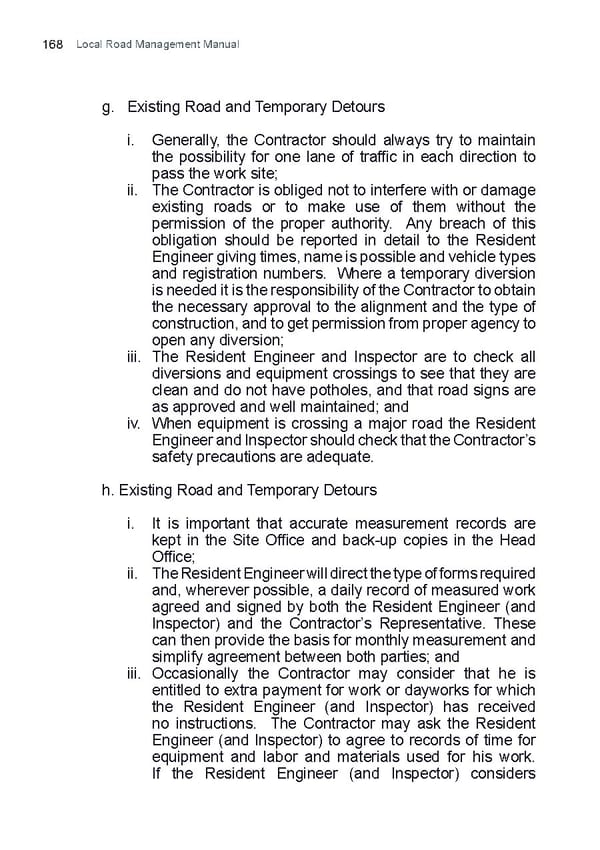 Local Road Management Manual - Page 169