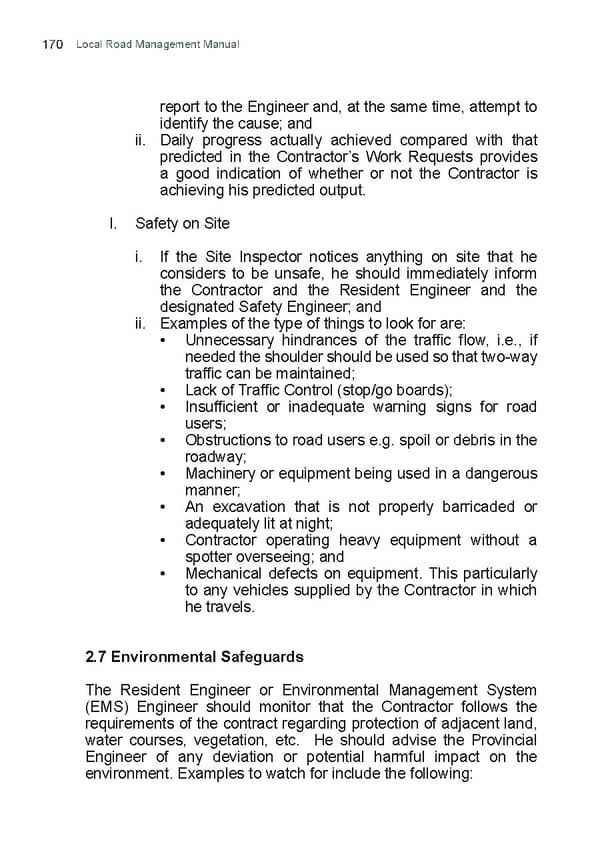 Local Road Management Manual - Page 171