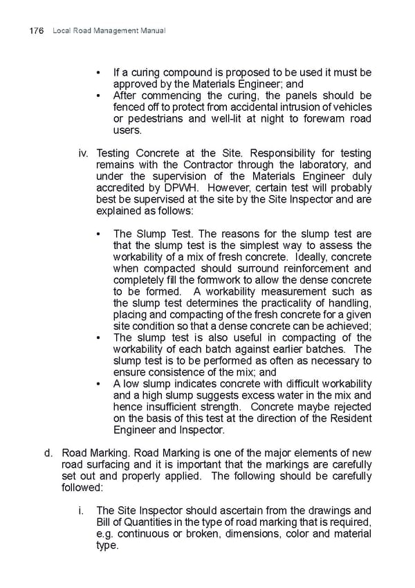 Local Road Management Manual - Page 177