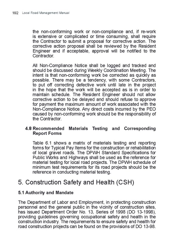 Local Road Management Manual - Page 193