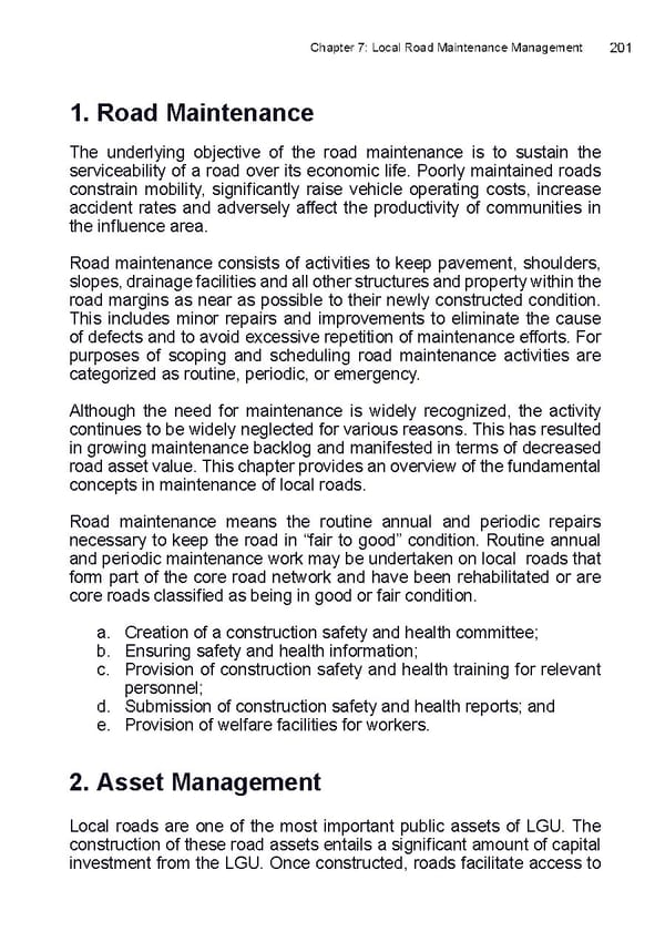 Local Road Management Manual - Page 202