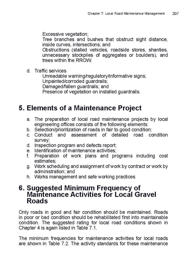 Local Road Management Manual - Page 208