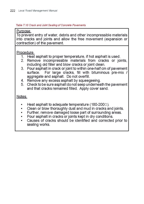 Local Road Management Manual - Page 223