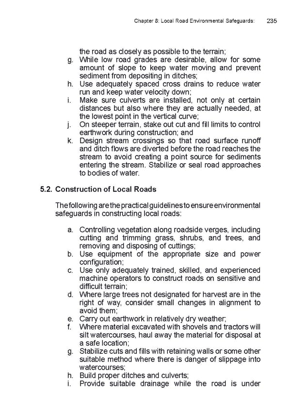 Local Road Management Manual - Page 236