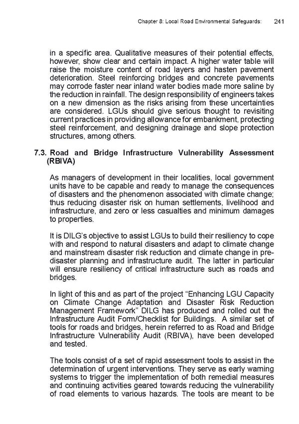 Local Road Management Manual - Page 242