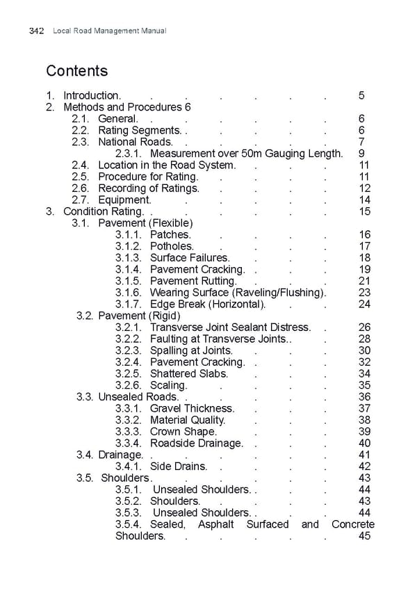 Local Road Management Manual - Page 5