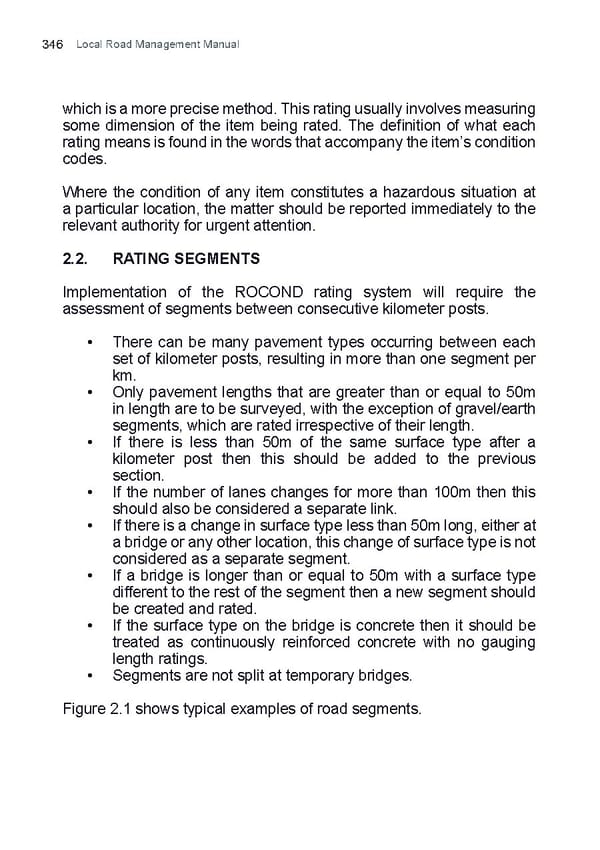 Local Road Management Manual - Page 9