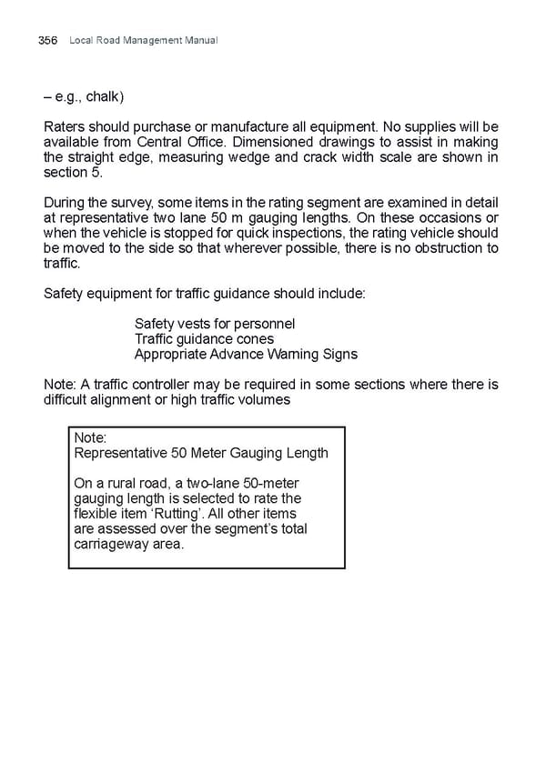 Local Road Management Manual - Page 357