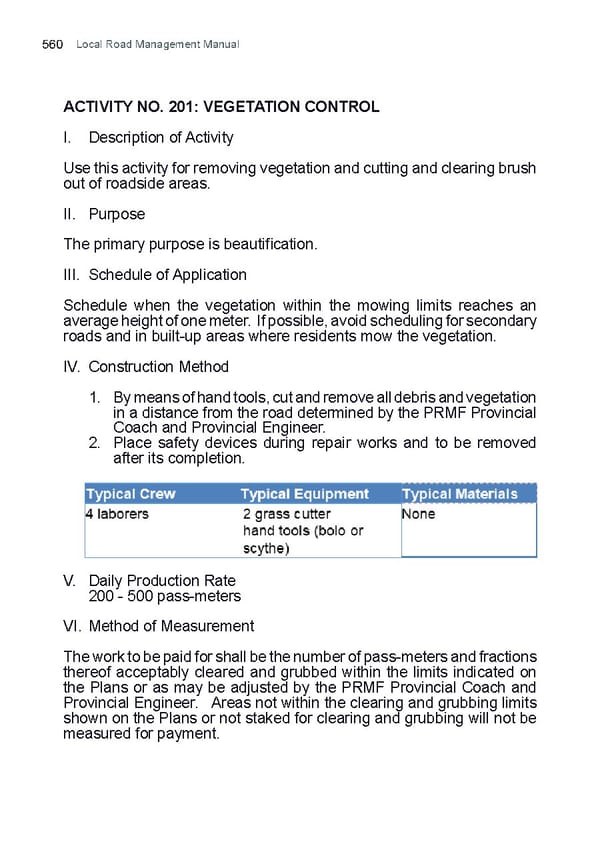 Local Road Management Manual - Page 561