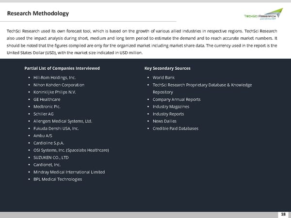 GLOBAL DIAGNOSTIC ELECTROCARDIOGRAPH MARKET 2026 - Page 18