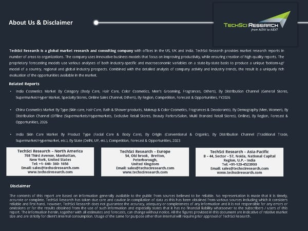 United States Cosmetics Market Analysis 2026 - Page 16