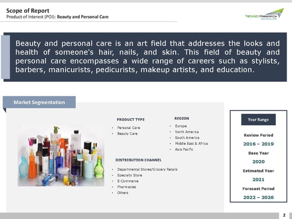 GLOBAL BEAUTY AND PERSONAL CARE MARKET 2026 - Page 2