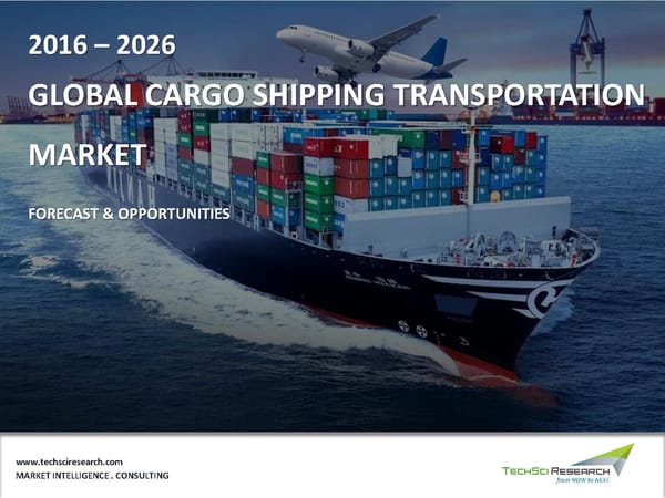 GLOBAL CARGO SHIPPING TRANSPORTATION MARKET - Page 1