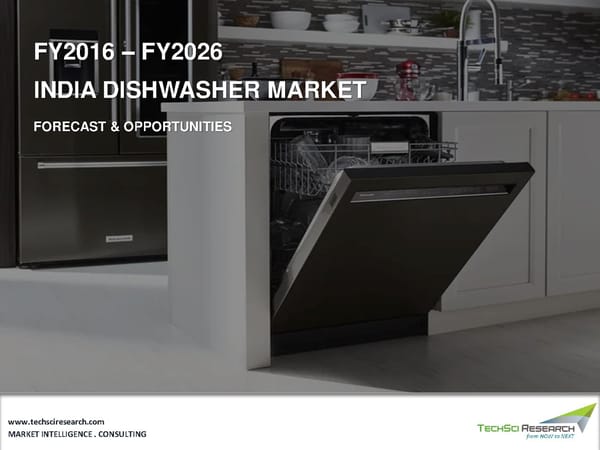 India Dishwasher Market 2026 - Page 1