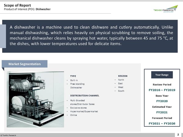 India Dishwasher Market 2026 - Page 2