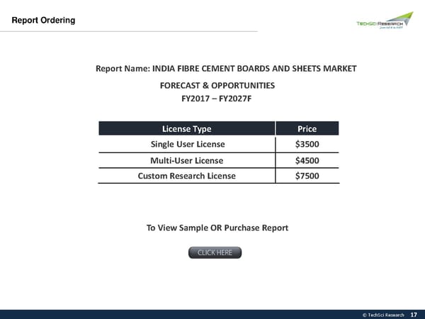 India Fibre Cement Boards and Sheets Market 2026 - Page 17