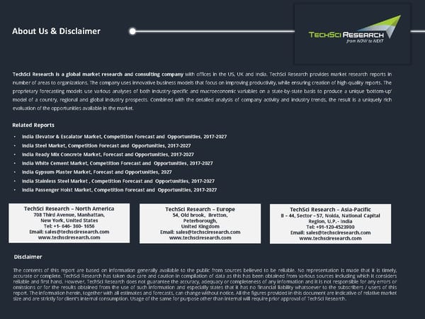 India Fibre Cement Boards and Sheets Market 2026 - Page 18