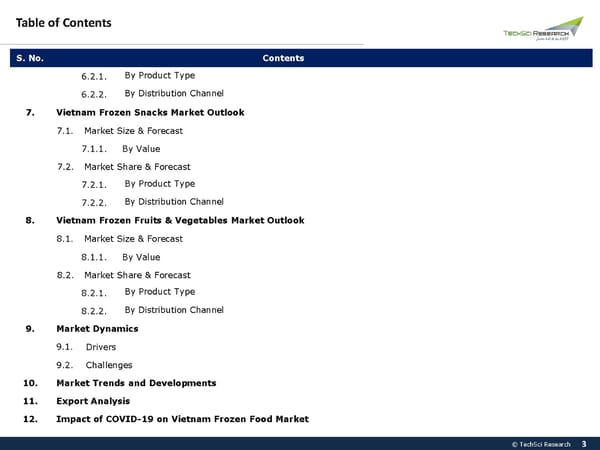 Vietnam Frozen Food Market 2026 - Page 3