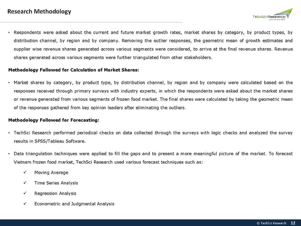 Vietnam Frozen Food Market 2026 - Page 12