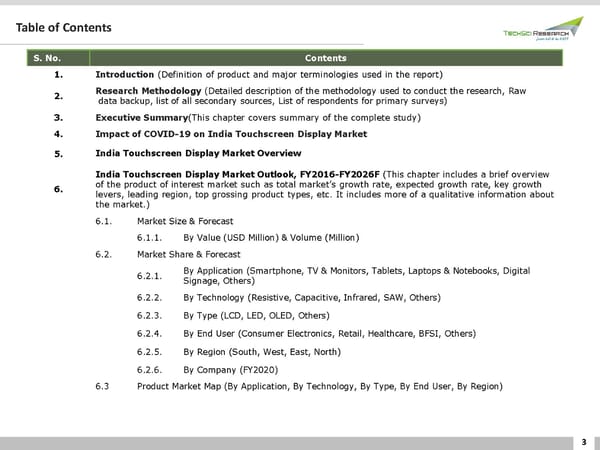 India Touchscreen Display Market Trend 2026 - Page 3