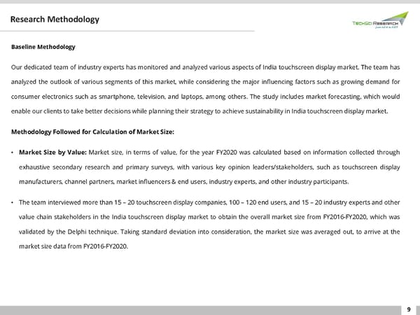 India Touchscreen Display Market Trend 2026 - Page 9