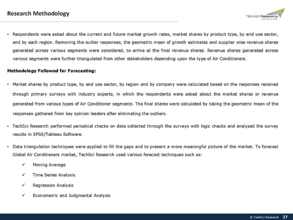 Global Air Conditioners Market Trend 2026 - Page 27