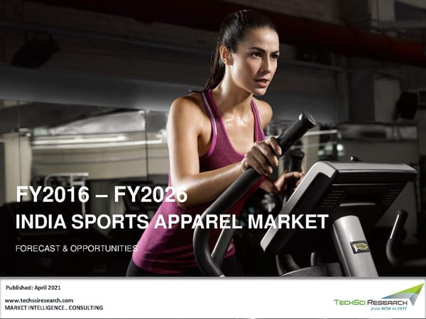 NDIA SPORTS APPAREL MARKET 2026 - Page 1