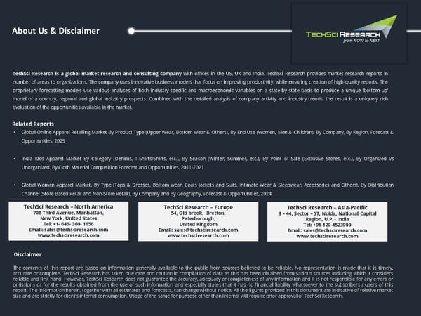 NDIA SPORTS APPAREL MARKET 2026 - Page 14