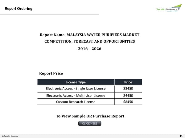 MALAYSIA WATER PURIFIERS MARKET 2026 - Page 14