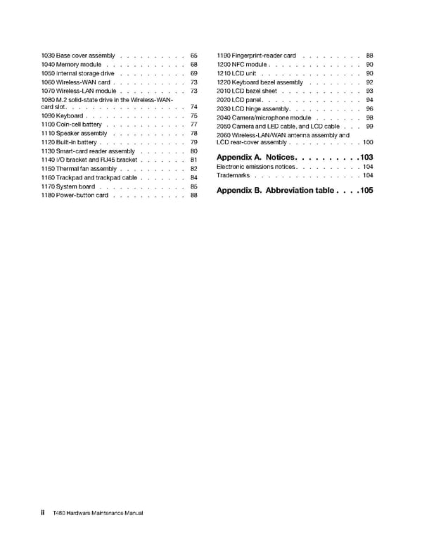 T480 Hardware Maintenance Manual - Page 4