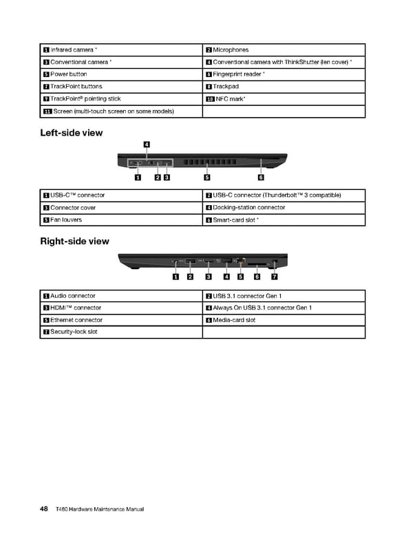 T480 Hardware Maintenance Manual - Page 54