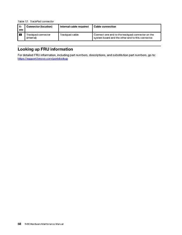 T480 Hardware Maintenance Manual - Page 64