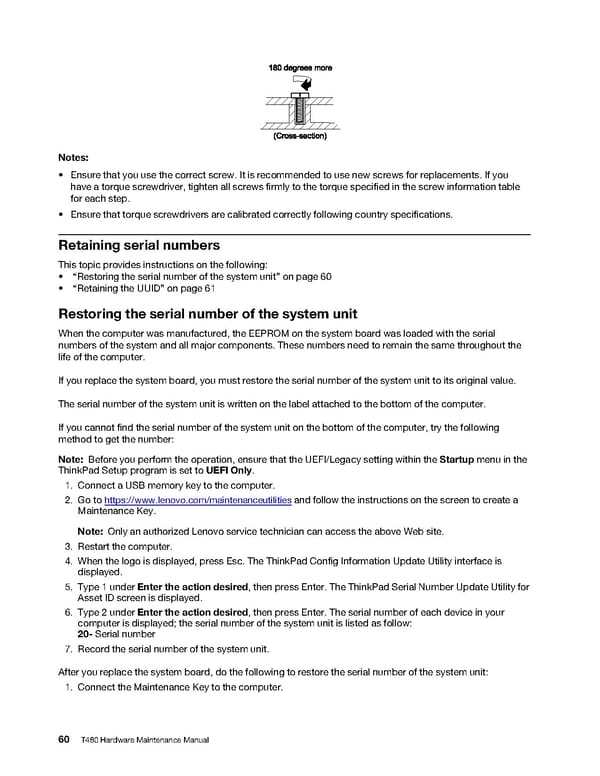 T480 Hardware Maintenance Manual - Page 66