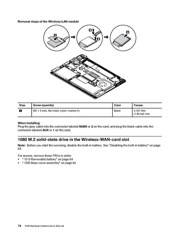 T480 Hardware Maintenance Manual - Page 80