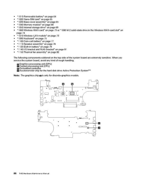 T480 Hardware Maintenance Manual - Page 92