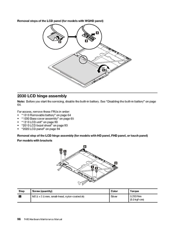 T480 Hardware Maintenance Manual - Page 102