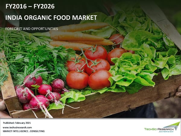 INDIA ORGANIC FOOD MARKET 2026 - Page 1