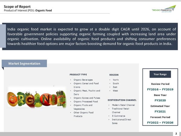 INDIA ORGANIC FOOD MARKET 2026 - Page 2