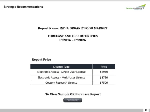 INDIA ORGANIC FOOD MARKET 2026 - Page 14